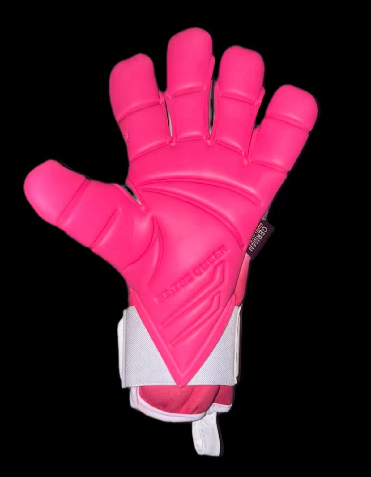 NetQueen Queen Of Hearts Pro White Pink Embossed German Contact La netqueen-queen-of-hearts-pro-white-pink-embossed-german-contact-la
