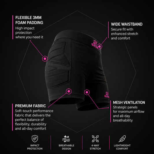 NetQueen Elite Compression Shorts