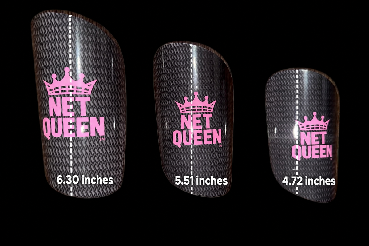 NetQueen Fiberglass Soccer Shin Guards
