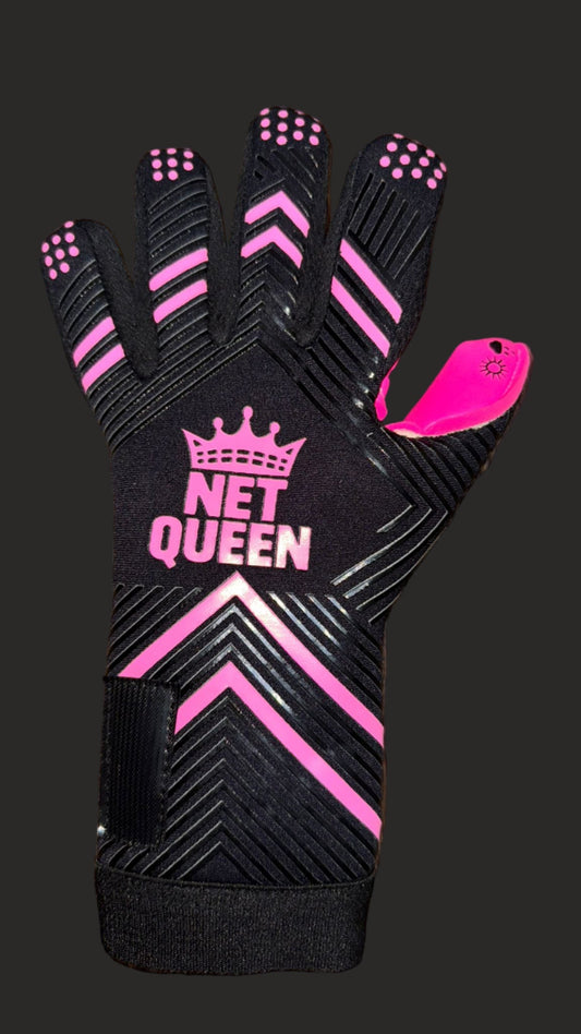 Black Rose - Pink Embossed Grip